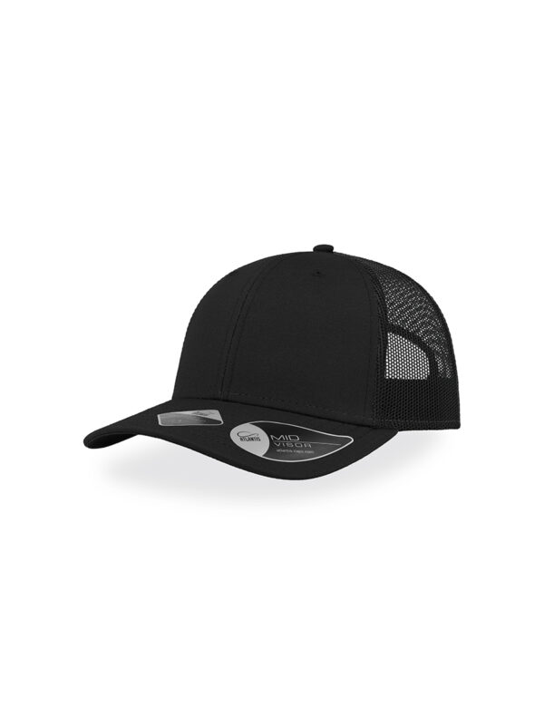 Cappello visiera mid 6 pannelli mesh posteriore RECYTHREE - immagine 8