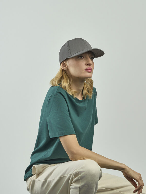 Cappello visiera mid 6 pannelli SAND - immagine 2