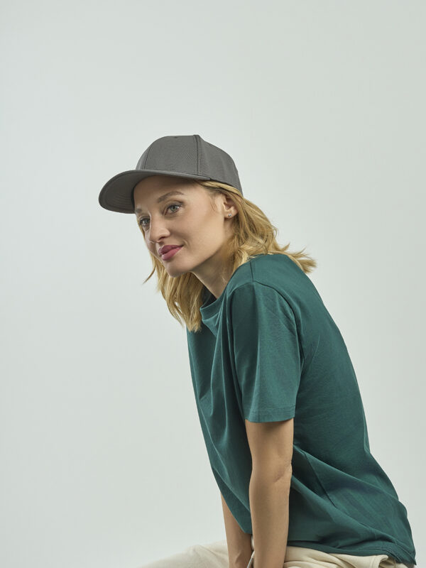 Cappello visiera mid 6 pannelli SAND - immagine 3