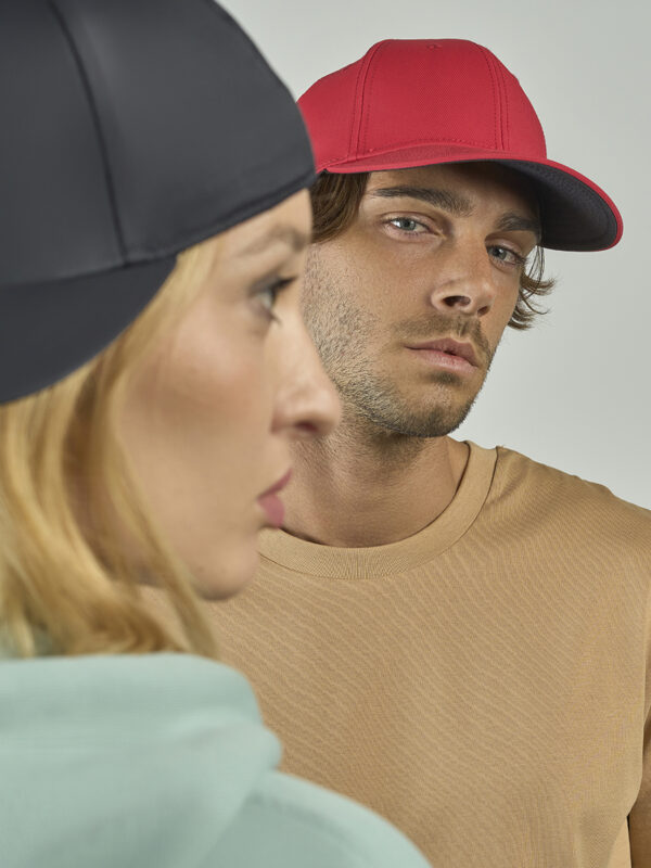 Cappello visiera mid 6 pannelli BASE