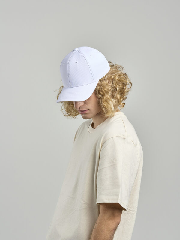 Cappello visiera mid 6 pannelli BASE - immagine 2