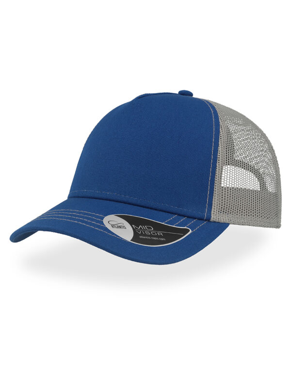Cappello visiera mid 5 pannelli mesh posteriore RAPPERCANVAS - immagine 14