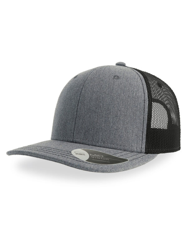 Cappello visiera mid 6 pannelli mesh posteriore SONIC - immagine 4