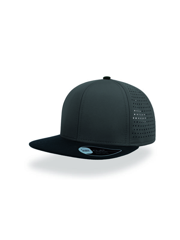 Cappello visiera piatta 6 pannelli BANK - immagine 2
