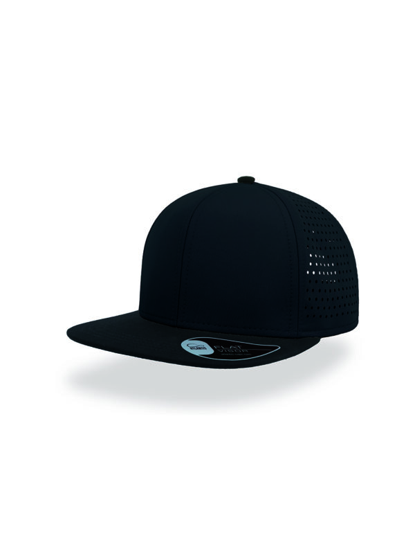 Cappello visiera piatta 6 pannelli BANK - immagine 3