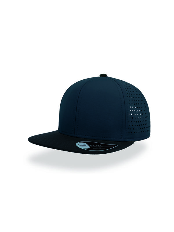 Cappello visiera piatta 6 pannelli BANK - immagine 4
