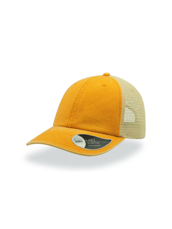 Cappello visiera mid 6 pannelli mesh posteriore CASE - immagine 7