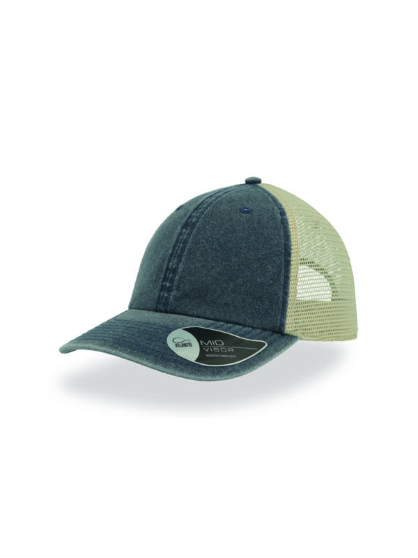 Cappello visiera mid 6 pannelli mesh posteriore CASE - immagine 9