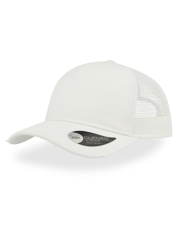 Cappello visiera curva 5 pannelli mesh posteriore RAPPERDESTR - immagine 2