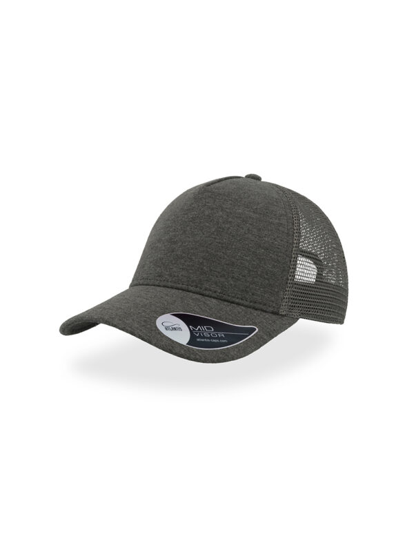 Cappello visiera mid 5 pannelli mesh posteriore RAPPERJERSEY - immagine 6