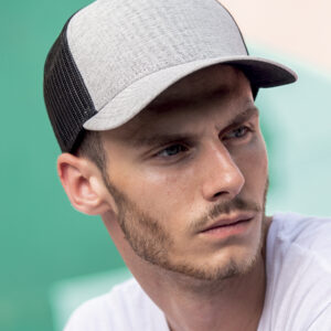 Cappello visiera mid 5 pannelli mesh posteriore RAPPERMELANGE