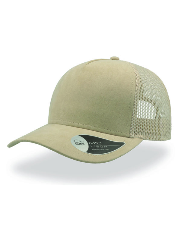Cappello visiera mid 5 pannelli mesh posteriore RAPPERSUEDE - immagine 2