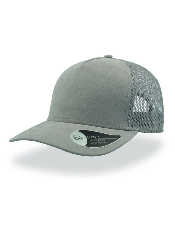 Cappello visiera mid 5 pannelli mesh posteriore RAPPERSUEDE - immagine 4
