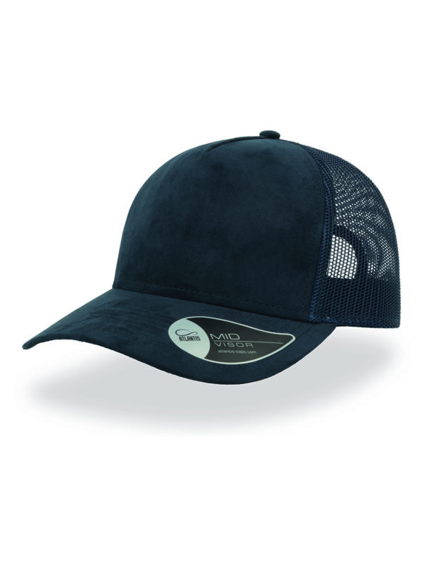 Cappello visiera mid 5 pannelli mesh posteriore RAPPERSUEDE - immagine 6