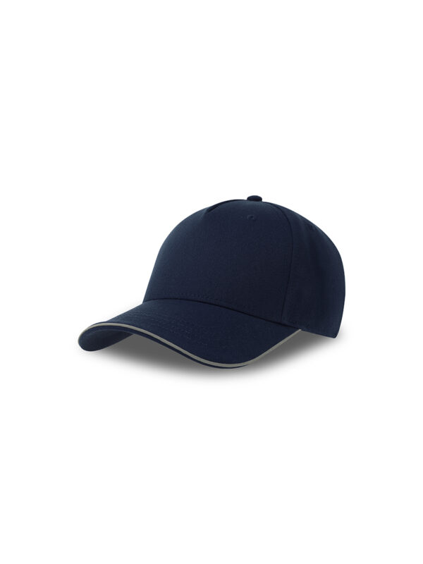 Cappello visiera curva 6 pannelli - immagine 3