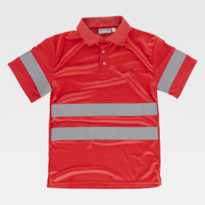 Polo manica corta alta visibilita classe 2