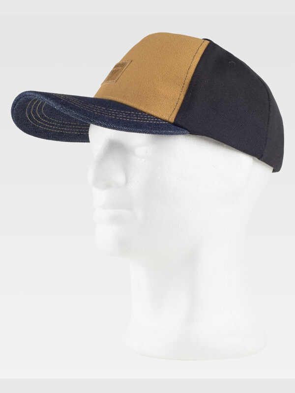 Cappello visiera curva 5 pannelli logo workteam