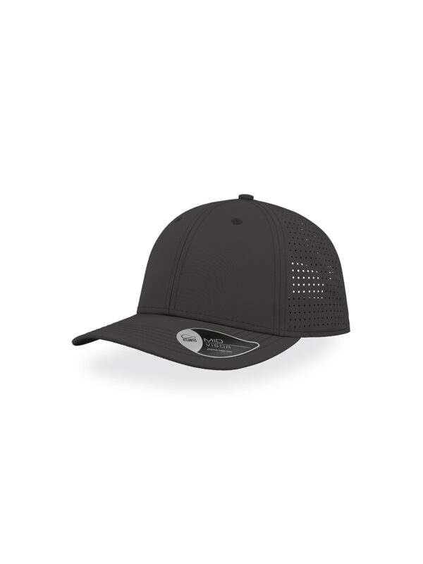 Cappello visiera mid 6 pannelli sostenibile BREEZYS - immagine 4