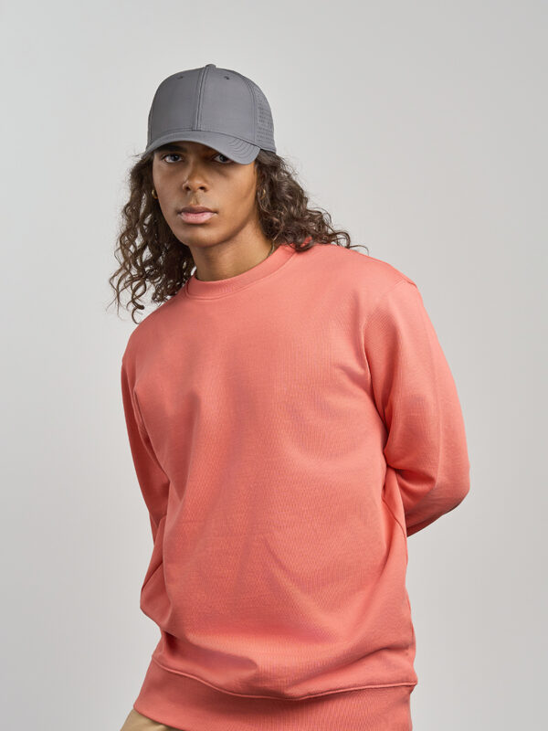 Cappello visiera mid 6 pannelli sostenibile BREEZYS - immagine 7