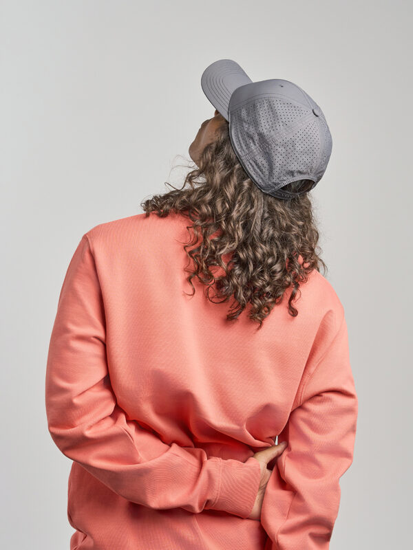 Cappello visiera mid 6 pannelli sostenibile BREEZYS - immagine 8