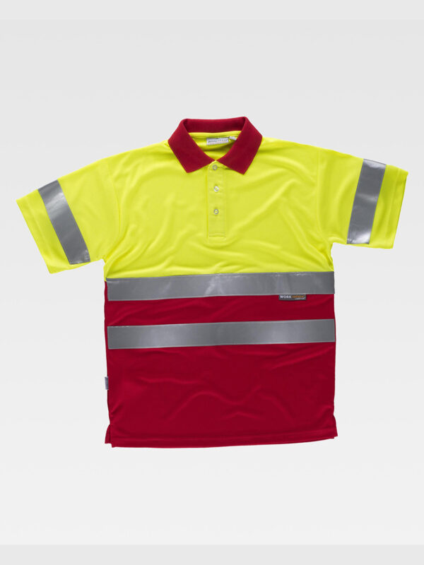 Polo manica corta alta visibilita classe 1 - immagine 4