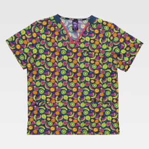 Casacca UNISEX tessuto elasticizzato stampato