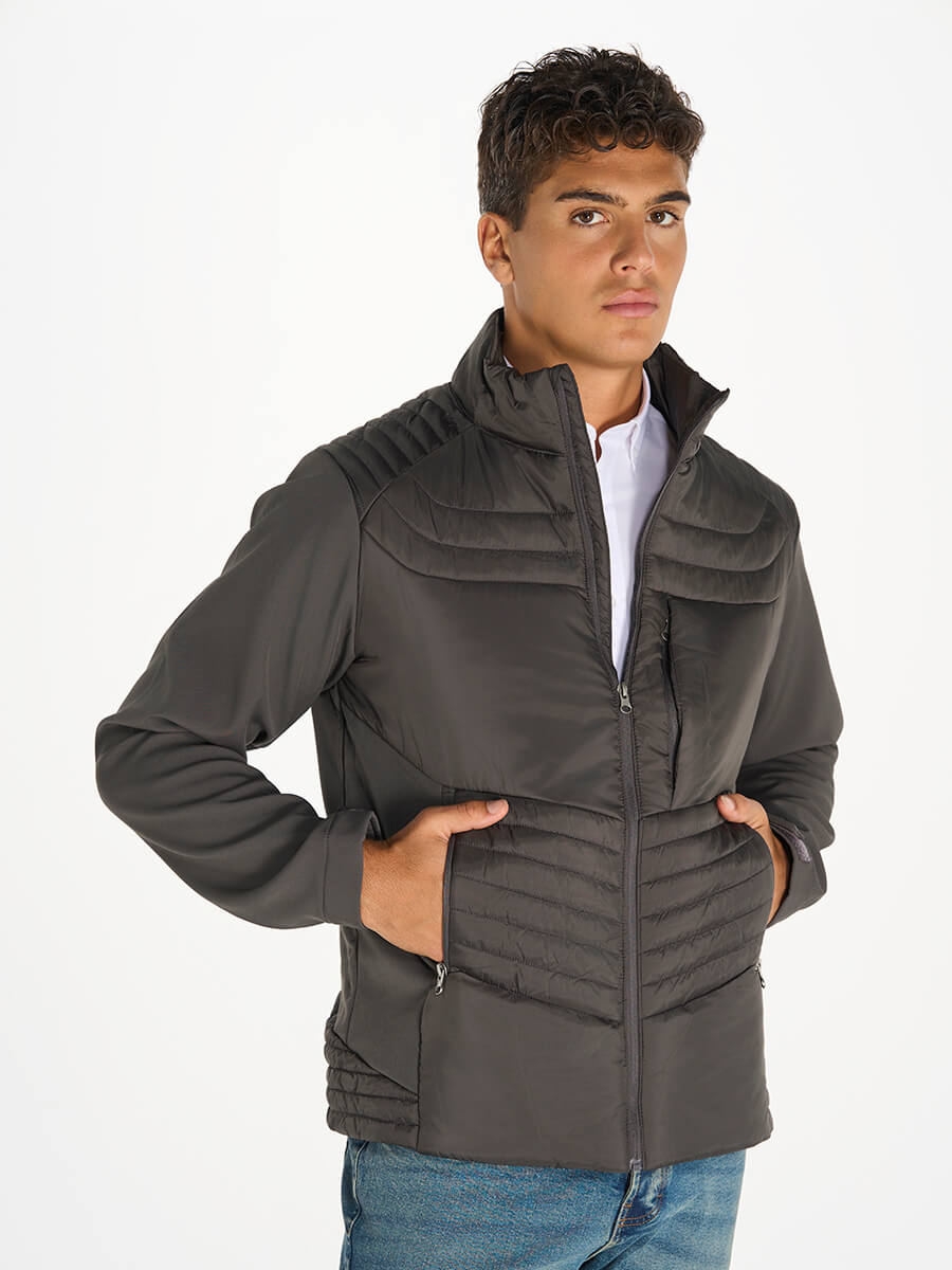 UNI_JHK_PADJACKET.jpg Giacca Imbottita Uomo Personalizzata DTF