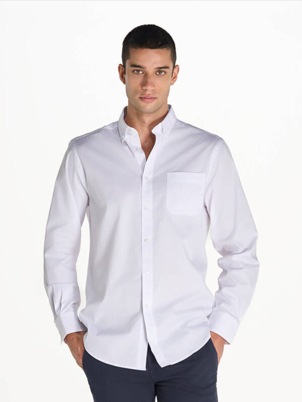 UNI_JHK_SHAOXF.jpg CAMICIA UOMO MANICA LUNGA OXFORD