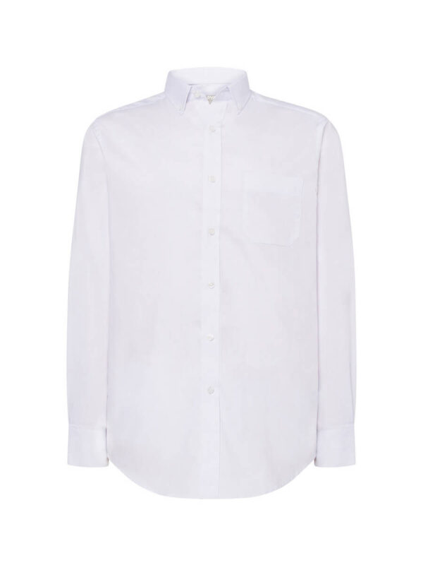 UNI_JHK_SHAOXF_JHK_WH.jpg CAMICIA UOMO MANICA LUNGA OXFORD