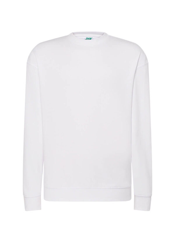 UNI_JHK_SWCR240_JHK_WH.jpg FELPA UOMO GIROCOLLO LEGGERA FRENCH TERRY