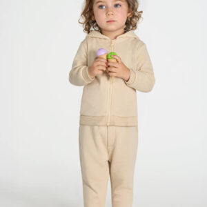 Felpa Baby Cappuccio e Zip Leggera Personalizzata DTF