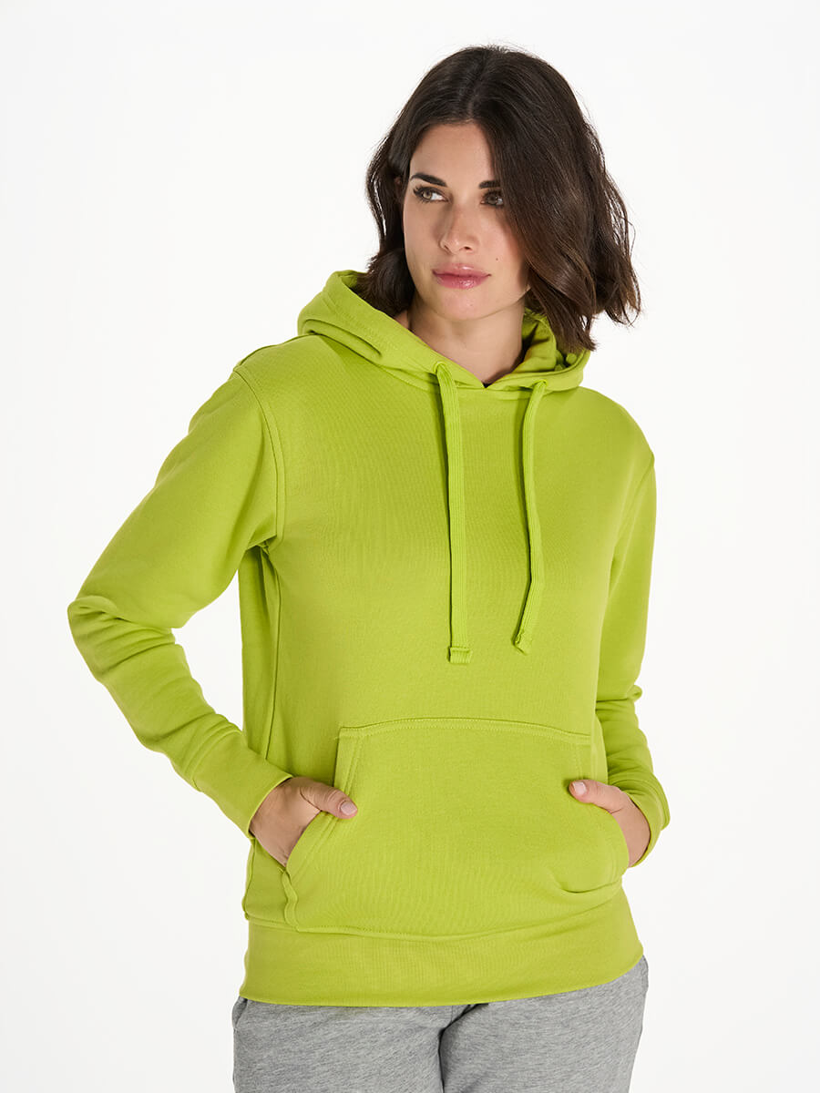 FELPA BABY CAPPUCCIO E ZIP LEGGERA FRENCH TERRY