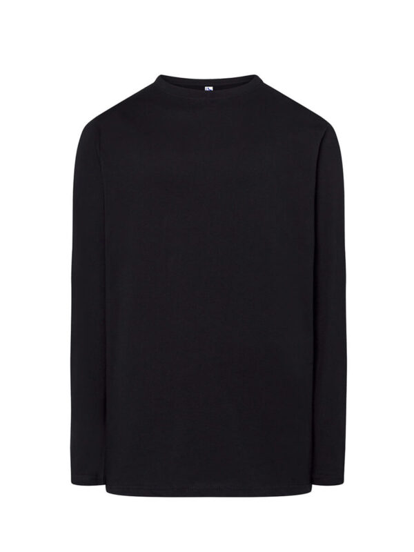 UNI_JHK_TSRA150LS_JHK_BK.jpg T-SHIRT UOMO MANICA LUNGA REGULAR
