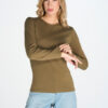 UNI_JHK_TSRLCMFLS.jpg T-SHIRT DONNA MANICA LUNGA REGULAR