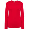 UNI_JHK_TSRLCMFLS_JHK_RD.jpg T-SHIRT DONNA MANICA LUNGA REGULAR